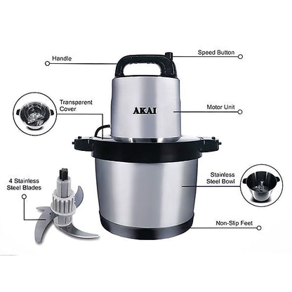 Akai 6L Stainless Steel Fufu maker - MG003A-6L