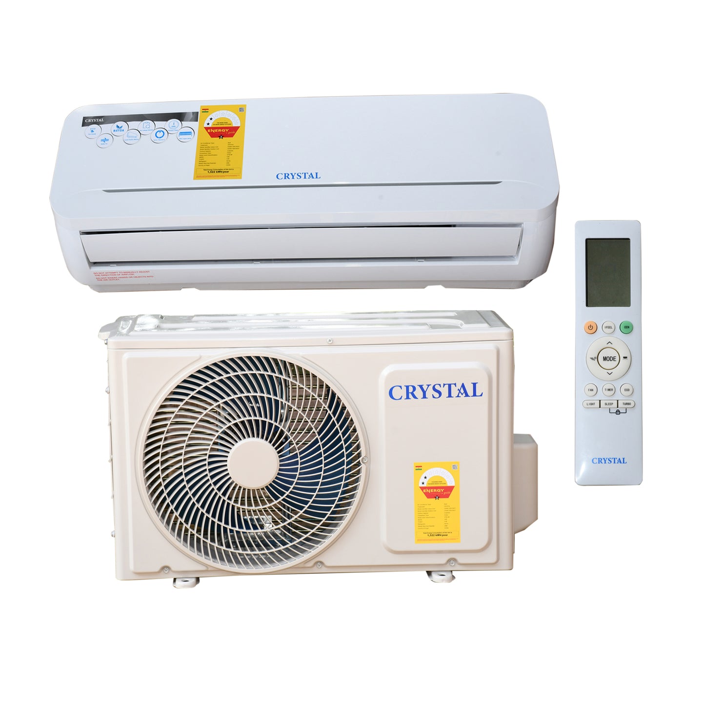 Crystal Inverter R410 Split Air Conditioner 2.0HP