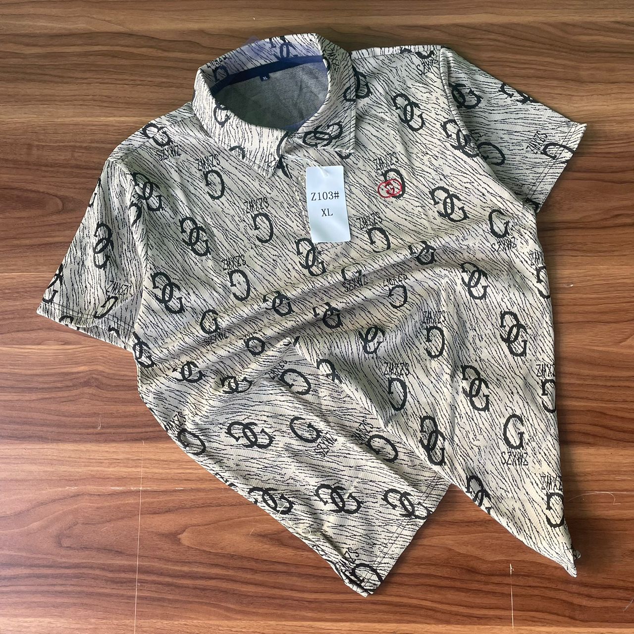 Flower Lacoste Shirt