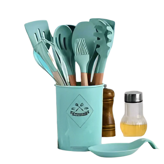 12 Pieces Silicone Kitchenware Set