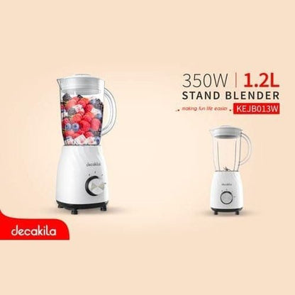 Decakila Kitchen Appliances Decakila 1.2L Stand Blender 350W - KEJB013W