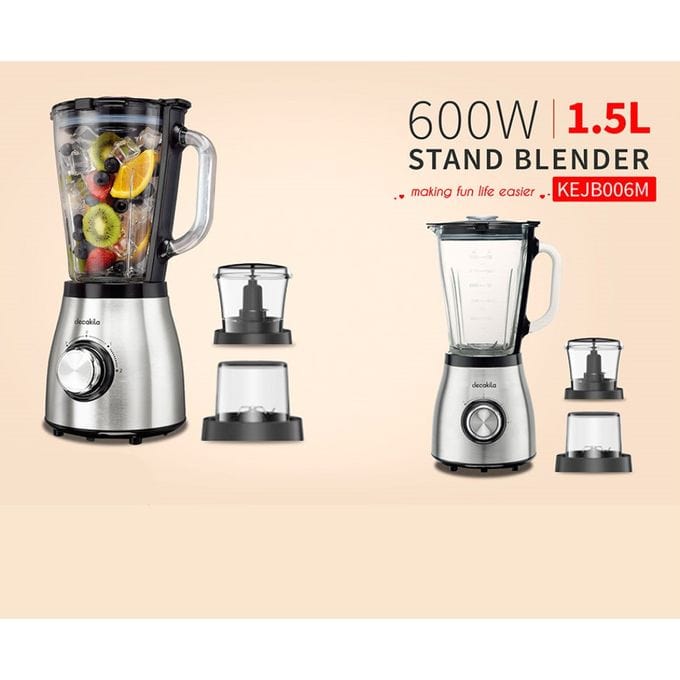 Decakila Kitchen Appliances Decakila 1.5L Stand Blender 600W - KEJB006M