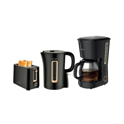 Decakila Kitchen Appliances Decakila 3-Piece Kitchen Appliance Set, Kettle, Toaster & Coffee Maker  - KECF005B