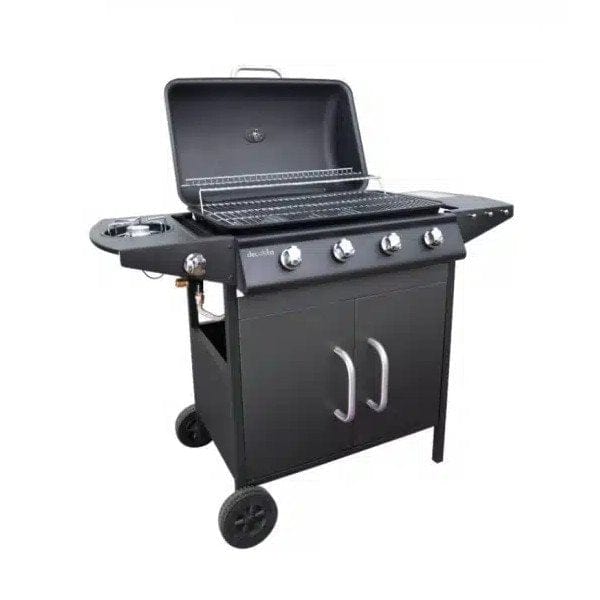 Decakila Kitchen Appliances Decakila 4 Burner Gas BBQ Grill Stand - KMGS006B