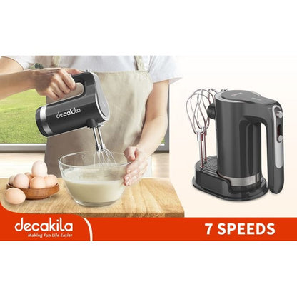 Decakila Kitchen Appliances Decakila 7-Speed Cordless Hand Mixer 90W - KMMX006B