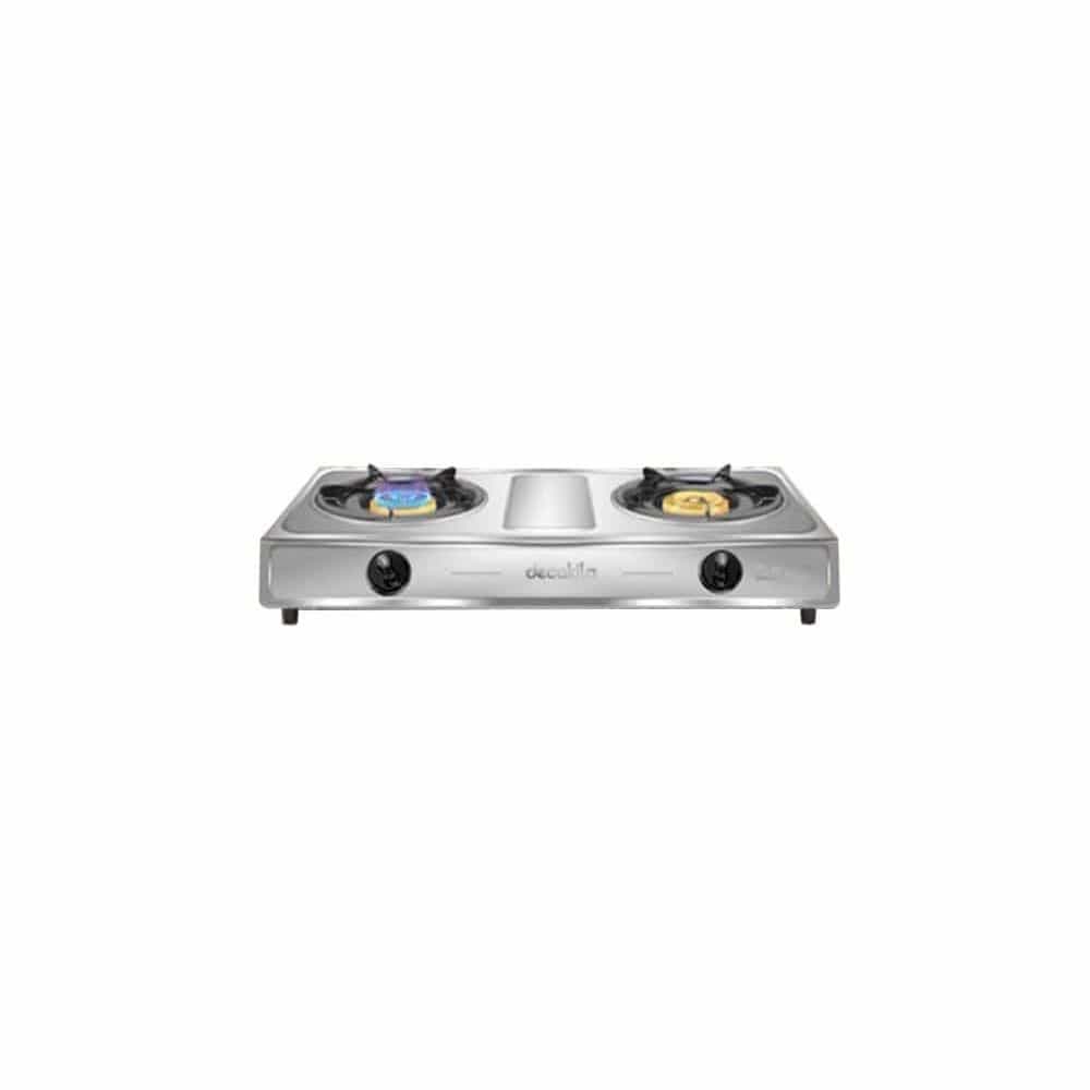 Decakila Kitchen Appliances Decakila Double Burner Table Top Gas Stove - KMGS013M