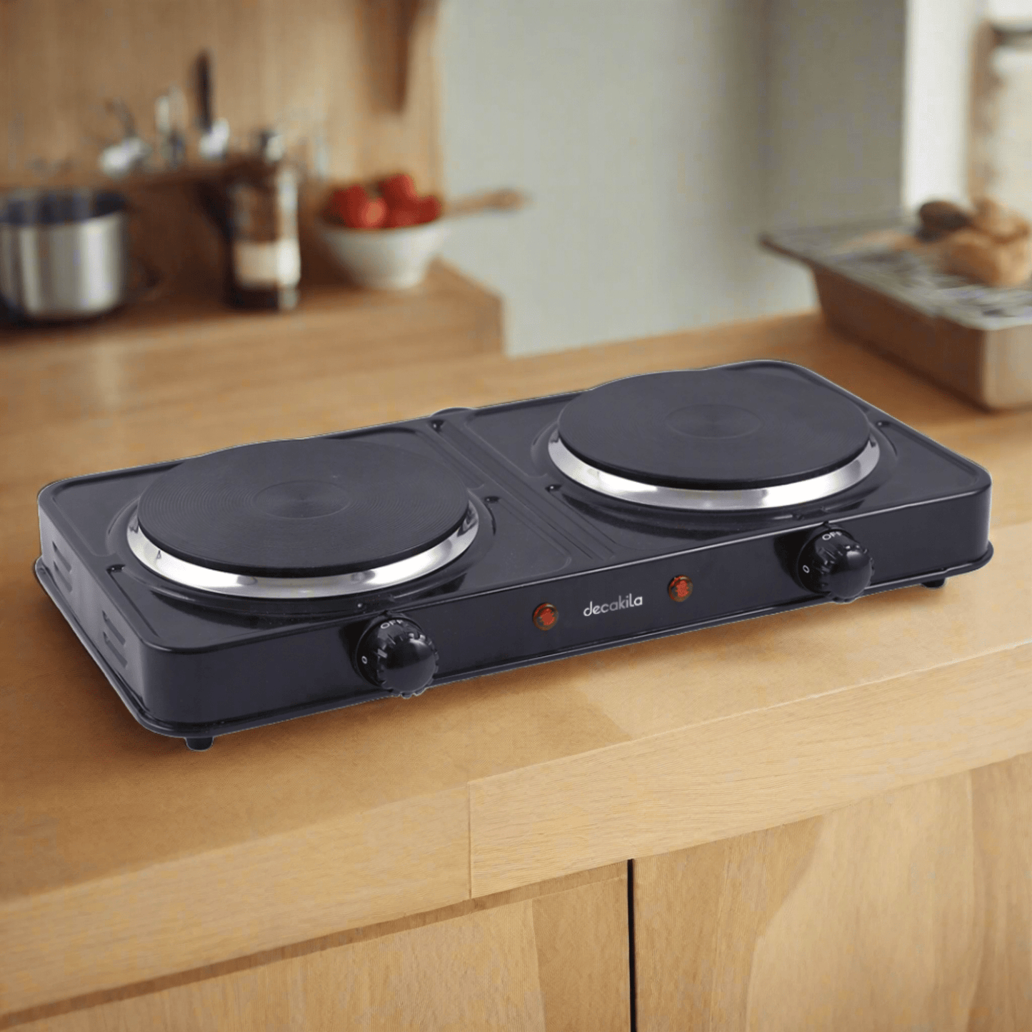 Decakila Kitchen Appliances Decakila Double Hot Plate 2000W - KECC005B