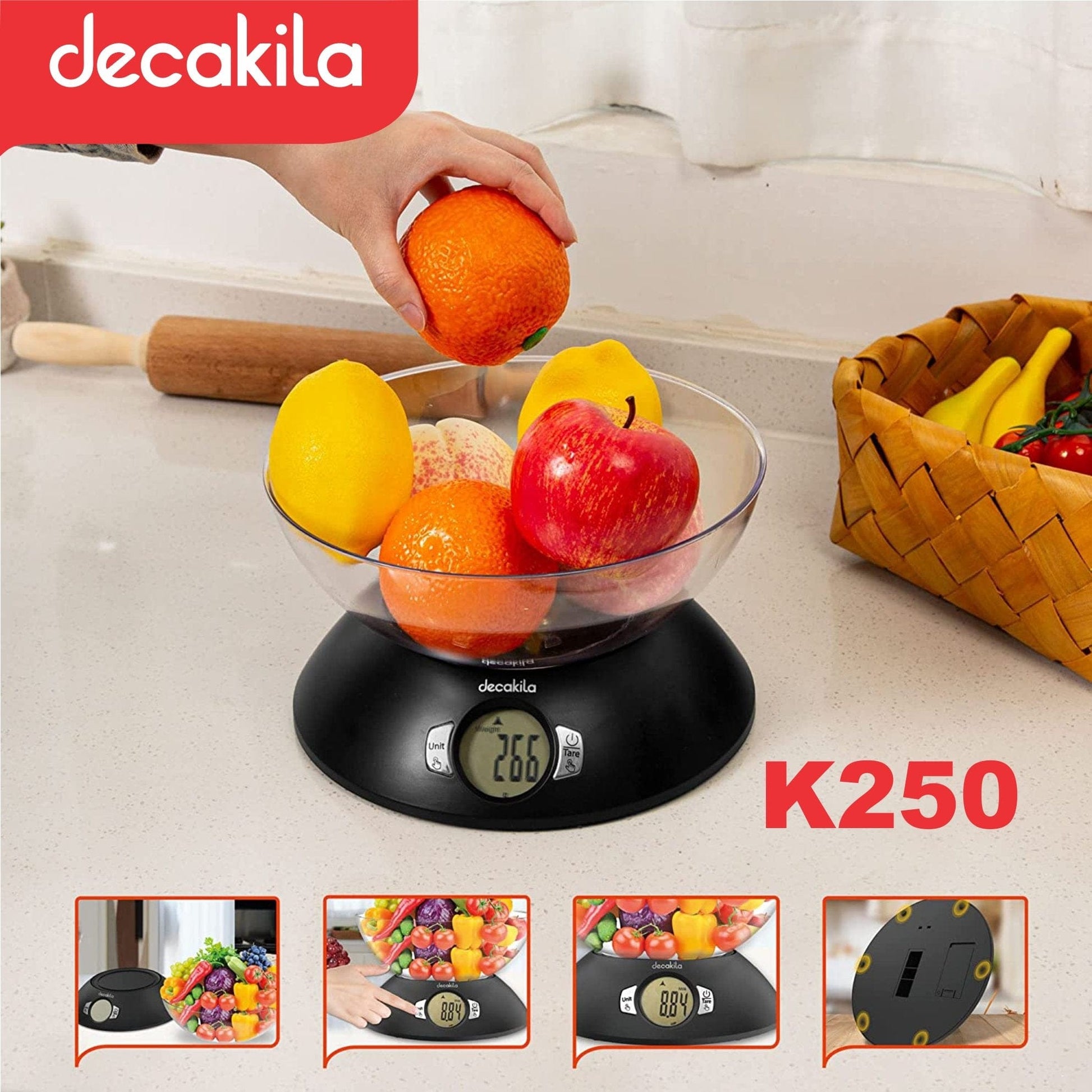 Decakila Kitchen Appliances Decakila Kitchen Scale - KMTT012B