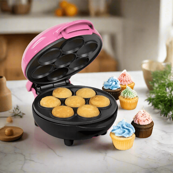 Decakila Kitchen Appliances Decakila Round Cupcake Maker 1200W - KEEC043Z