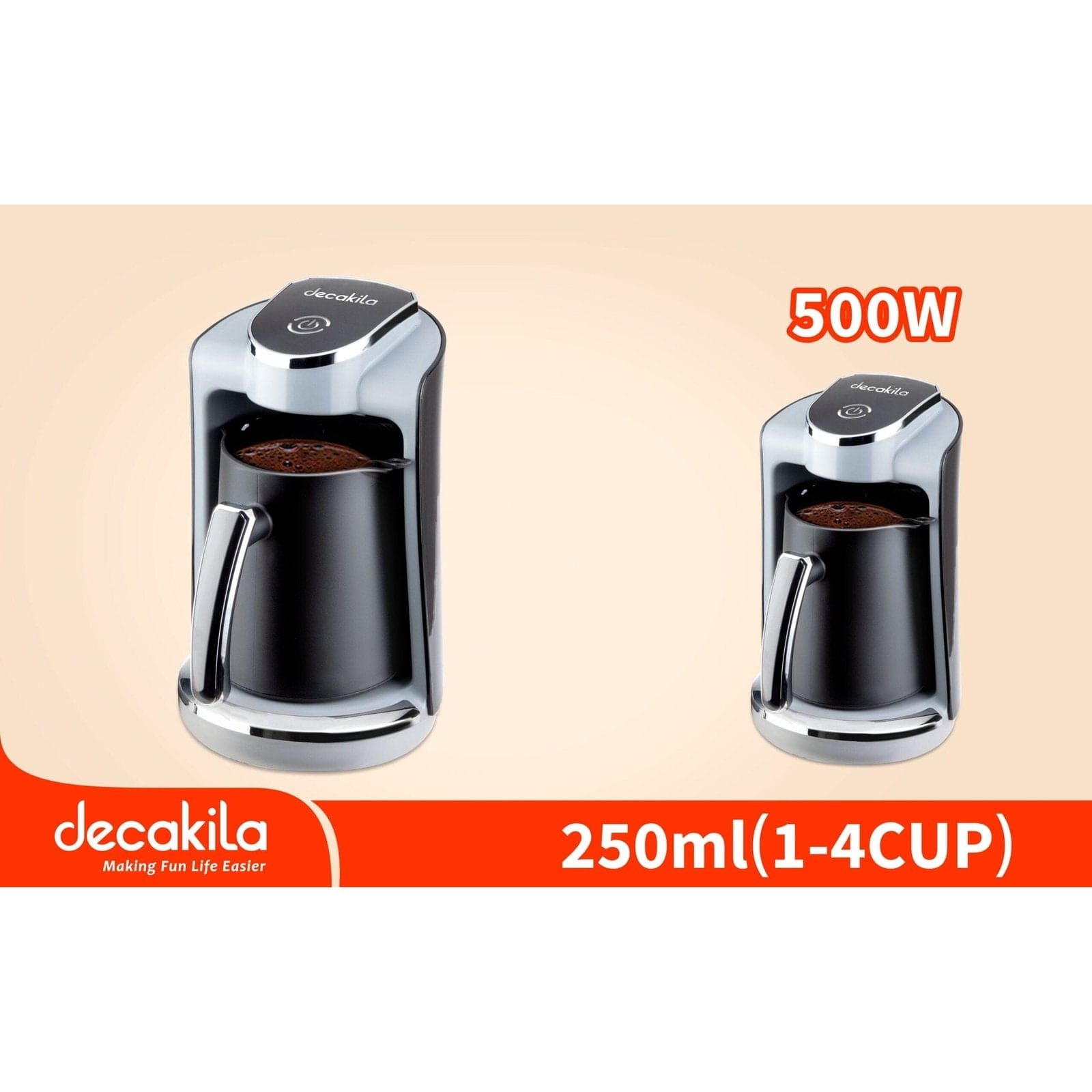 Decakila Kitchen Appliances Decakila Turkish Coffee Maker 500W - KECF030B