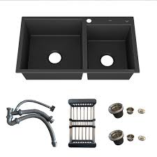 Kitchen Sink 82x45 - Black