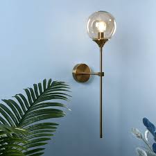 Nordic Gold Glass Wall Lamp