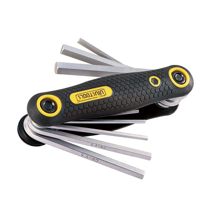 Uyustools Sockets & Hex Keys Uyustools 8 Pieces Folding Hex Wrench Set in Plastic Shell - YAS802