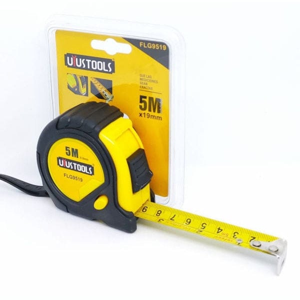 Uyustools Tape Measure Uyustools Metric & Inch Rubber Coated Tape Measure 5m x 19mm - FLG9519