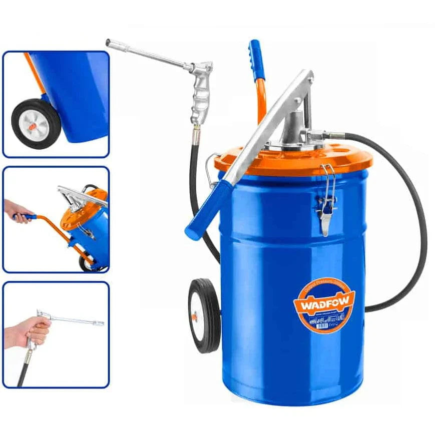 Wadfow Compressor & Air Tool Accessories Wadfow 25KG Hand-Operated Grease Lubricator - WHY2A25