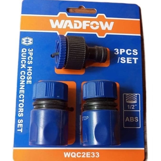 Wadfow Chuck Keys & Specialty Accessories Wadfow 3 Pieces Hose Quick Connectors Set - WQC2E33