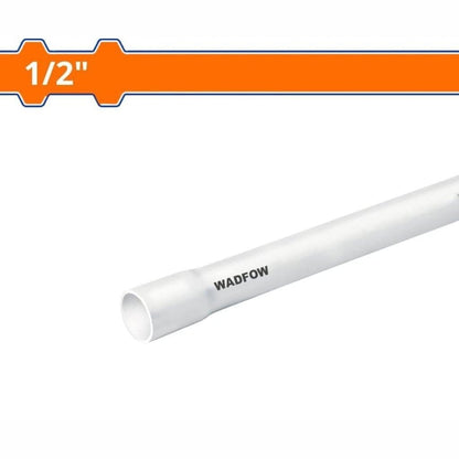 Wadfow Plumbing Parts & Fittings Wadfow 3m PVC Pipe ½", ¾" & 1" - WVH1F12, WVH1F14 & WVH1F11