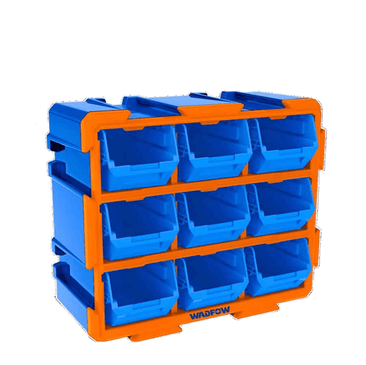 Wadfow Tool Boxes Bags & Belts Wadfow 9 Pieces Modular Storage Tower - WTB8330