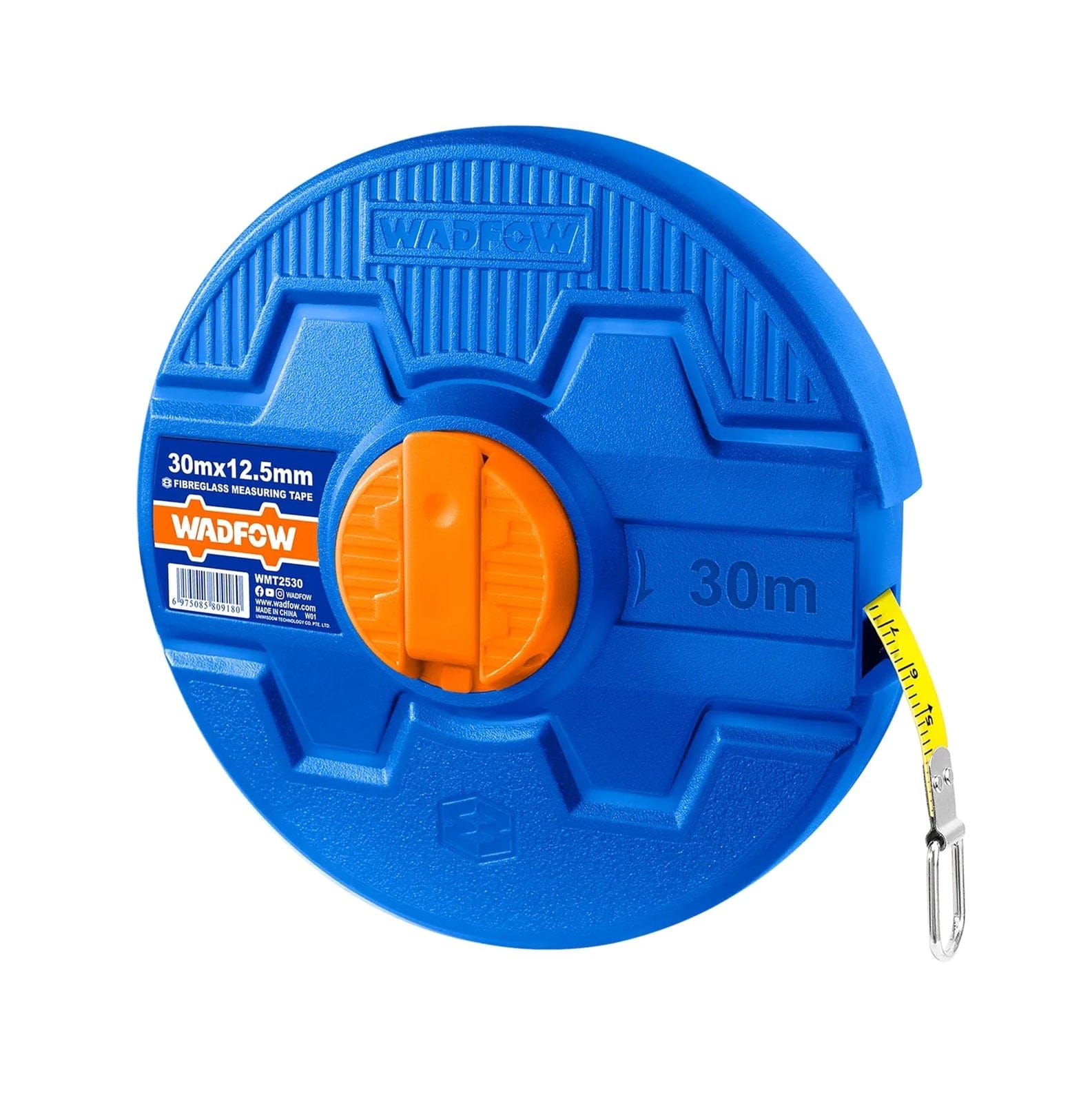 Wadfow Tape Measure Wadfow Fiberglass Measuring Tape 30m x 12.5mm - WMT2530