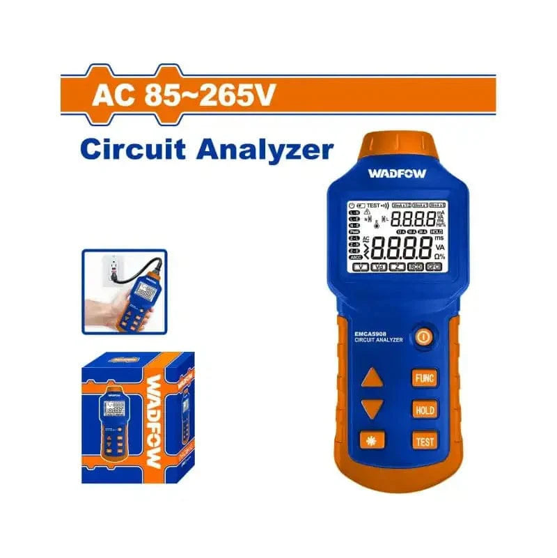 Wadfow Digital Meter Wadfow RCD/LOOP Tester - WDM9502