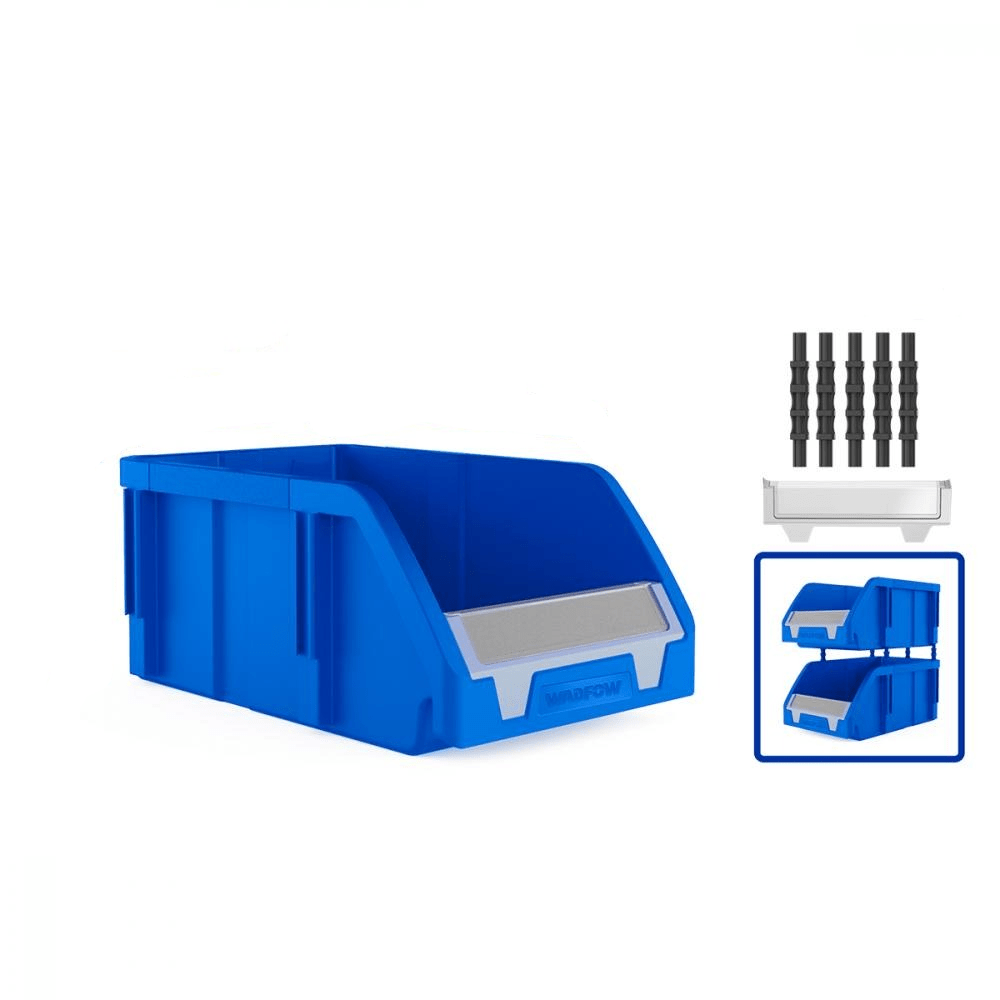 Wadfow Tool Boxes Bags & Belts Wadfow Single Modular Storage Bin - WTB0303