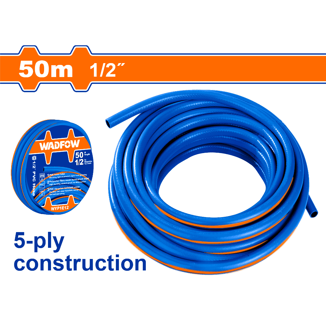 Wadfow Gardening Tool Wadfow Water Hose 1/2" 20m, 30m & 50m - WYP1E20, WYP1E30 & WYP1E12